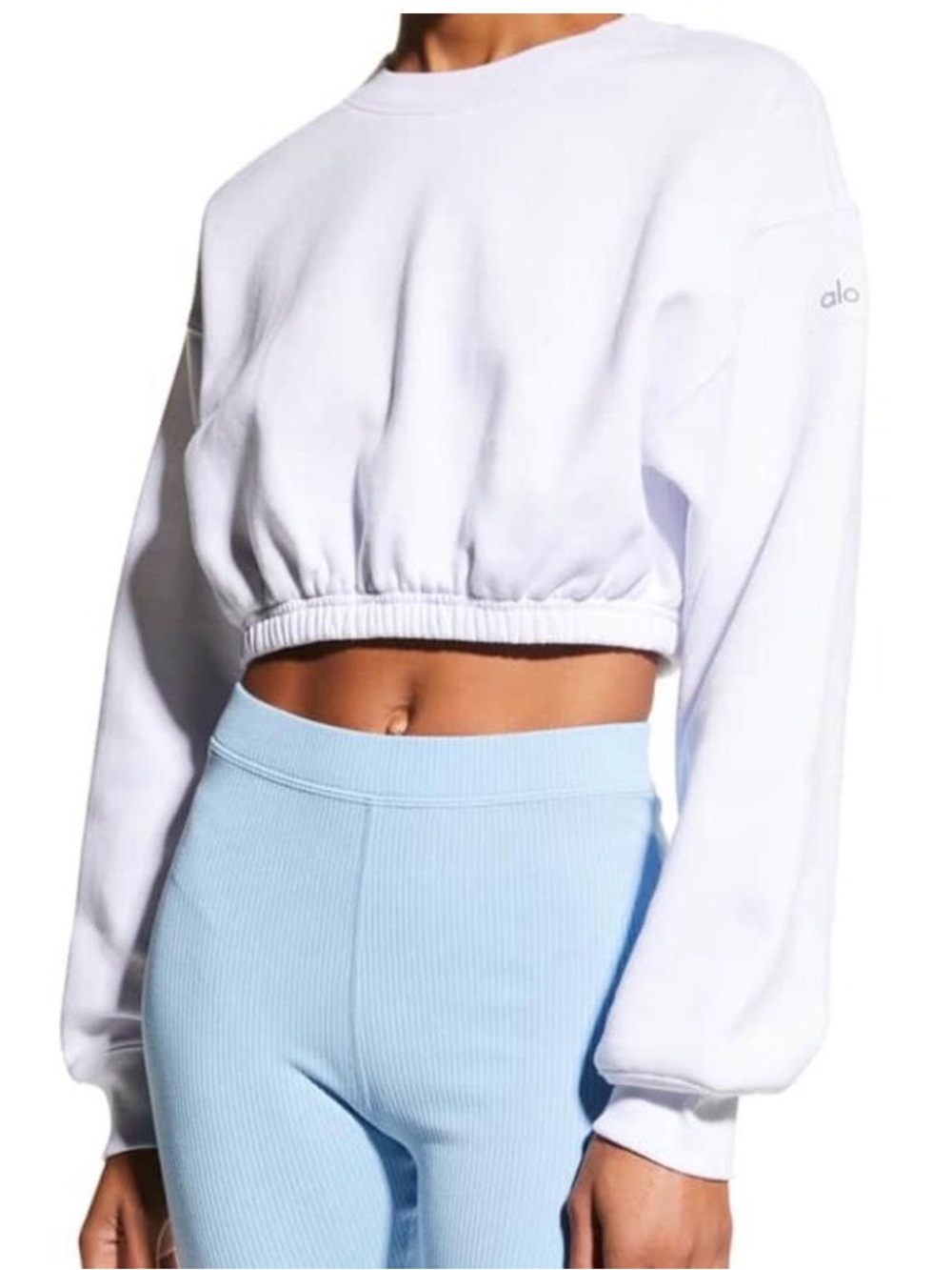 BNWT alo yoga Devotion Crew Neck Pullover